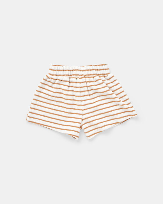 Huey Short - Tan Stripe