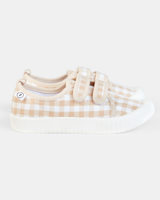 Ben Canvas - Beige Check