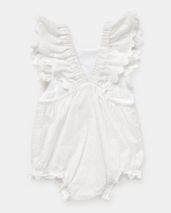 Matteo Romper - White