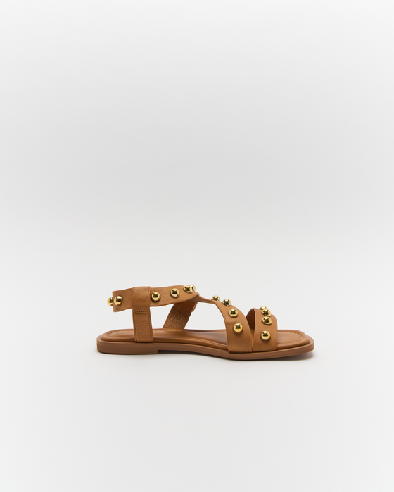 Reid Leather Sandal - Coconut Tan