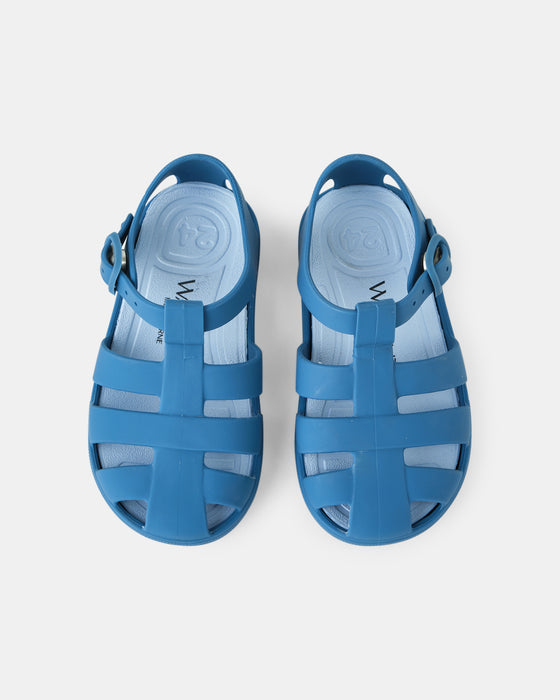 Frankie Sandal - Matte Blue