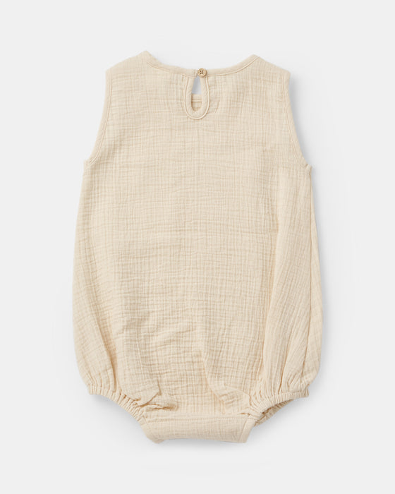 Seb Romper - Ecru