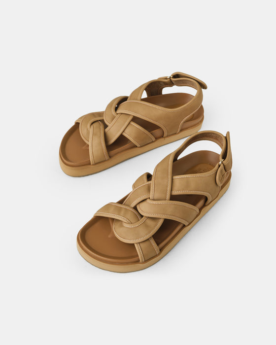 Macy Sandal - Light Tan