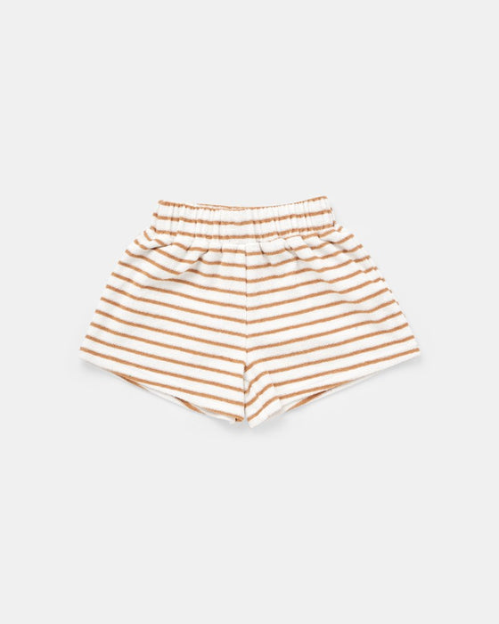 Huey Short - Tan Stripe