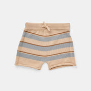 Jack Knit Short - Biscuit Stripe