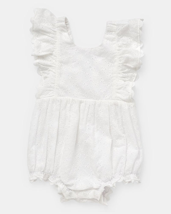 Matteo Romper - White