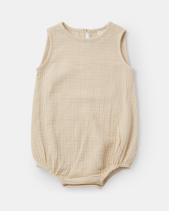 Seb Romper - Ecru